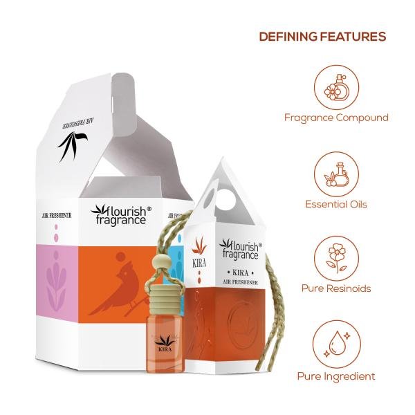 CAR AIR FRESHNER COMBO PACK OF 6