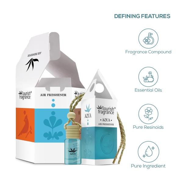 CAR AIR FRESHNER COMBO PACK OF 6