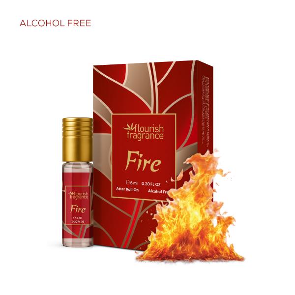 FIRE ATTAR ROLL ON PERFUME FOR MEN & WOMEN