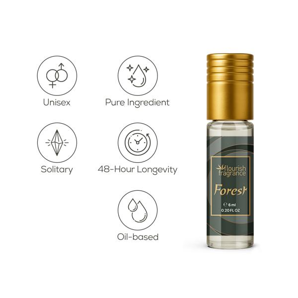 FOREST ATTAR ROLL ON PERFUME FOR MEN & WOMEN
