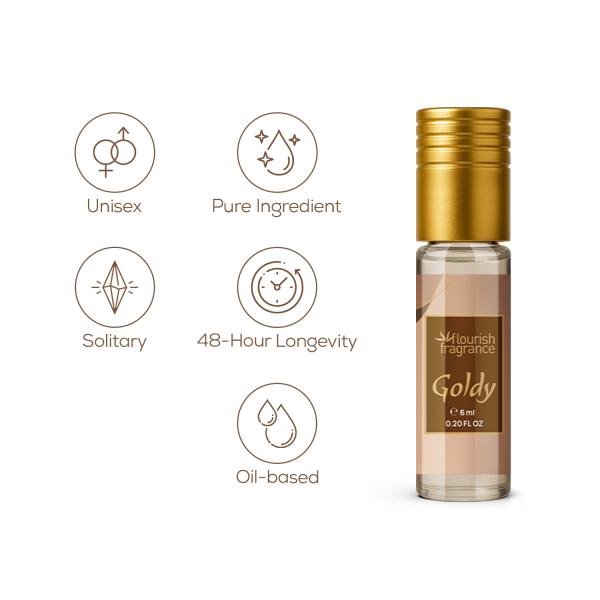 GOLDY ATTAR ROLL ON PERFUME FOR MEN & WOMEN