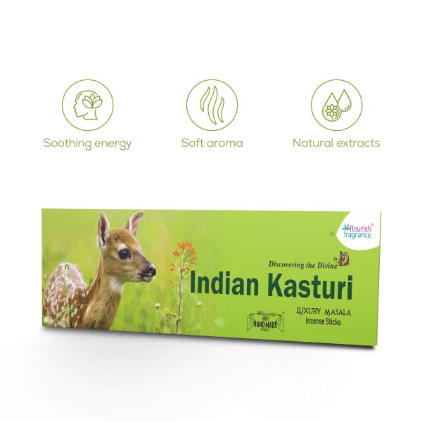 INDIAN KASTURI LAXURY MASALA INCENSE STICKS