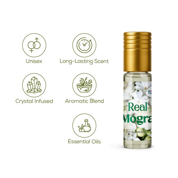 REAL MOGRA ATTAR ROLL ON PERFUME