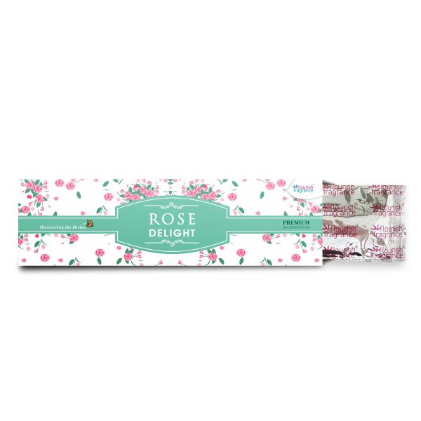 ROSE DELIGHT PREMIUM INCENSE STICKS